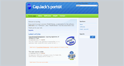 Desktop Screenshot of capjack.fr