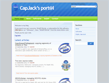 Tablet Screenshot of capjack.fr